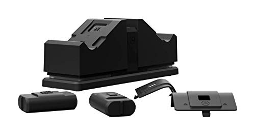 PowerA - Estación de Carga Doble para Xbox, Negra (Xbox Series X)