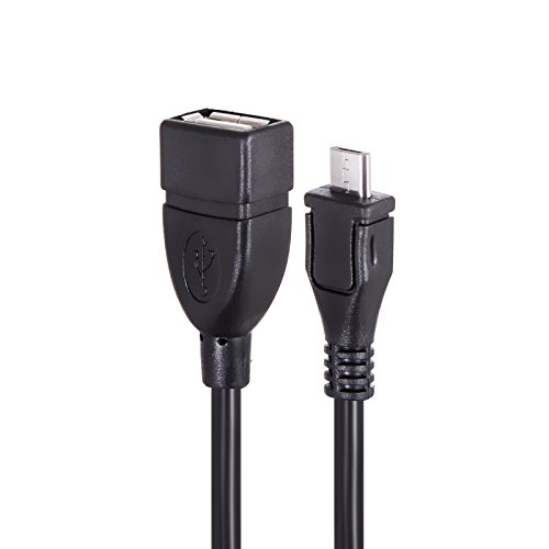 Prolinx OT-1 Cable USB OTG Micro USB Macho a USB Hembra, Negro