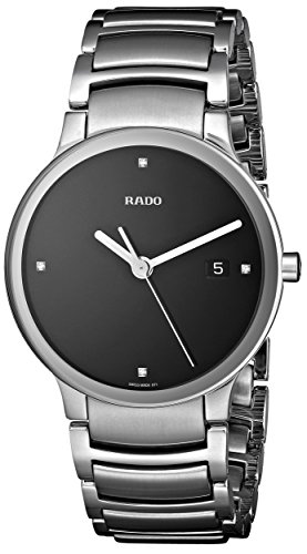 Rado R30927713 Centrix Jubile Reloj con Esfera Negra