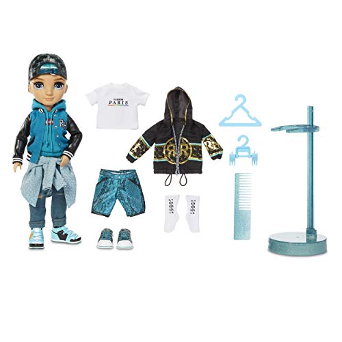 Rainbow High River Kendall – Teal Boy Fashion Doll with 2 Complete Mix & Match Outfits and Accessories, Toys for Kids 6-12 Years Old (L.O.L. Surprise 572145)