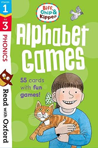 Read with Oxford: Stages 1-3: Biff, Chip and Kipper: Alphabet Games Flashcards