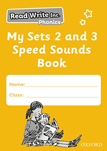 Read Write Inc. Phonics: My Sets 2 and 3 Speed Sounds Book Pack of 5 (Read Write Inc. Phonics Second Edition)