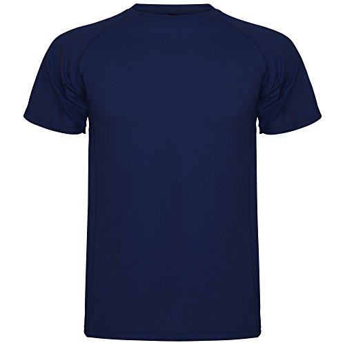ROLY Camiseta técnica de Hombre Montecarlo, Azul Marino (M)