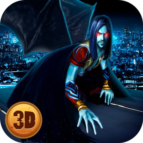 Rope Man Superhero: Immortal Saga | Night City Mutant Fighting Vampire Legends Bat Simulator