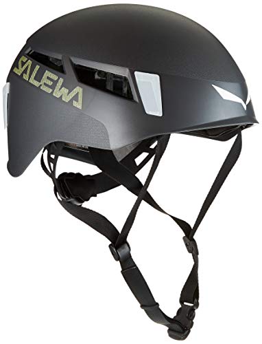 SALEWA Pura Casco de Escalada, Unisex Adulto, Gris Oscuro, L/XL(56-63cm)