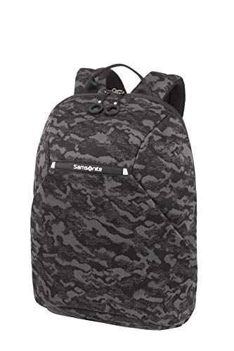 Samsonite Neoknit - 14 Pulgadas Mochila para Portátil, 42 cm, 16 L, Multicolor (Camo Black)