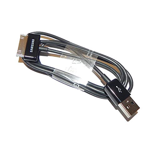 'Samsung 0701806776624 USB Cable de Datos Ecc1Dp0Ub Galaxy Tablet 2 – 7.0/7.7/8.9 Note 10.1 N8010/P5100/P5110/P7500/P7501 Negro