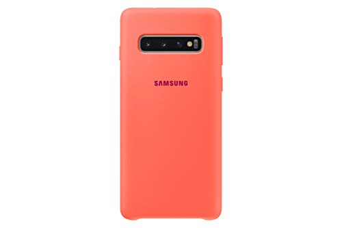 Samsung Silicone Cover, funda oficial para Samsung Galaxy 10, color Rosa