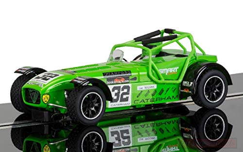 Scalextric C3871 Caterham Superlight Lee Wiggins 1:32 MODELLINO Die Cast Model Compatible con