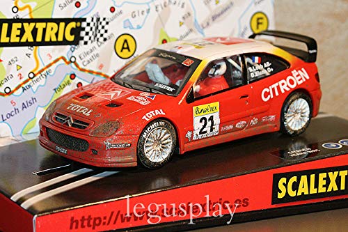 SCX Slot Scalextric 6104 Citroën Xsara WRC Efecto Agua Nº21