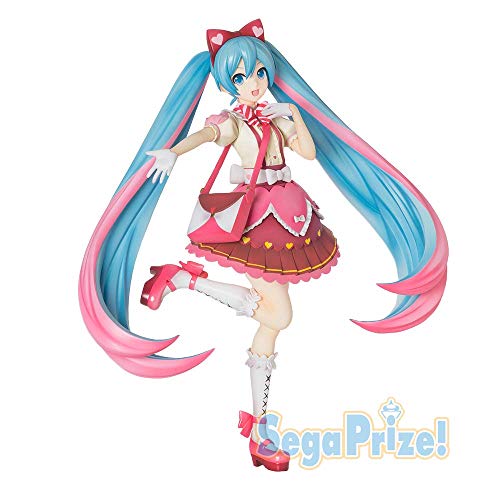 SEGA Hatsune Miku Series Super Premium Figure Hatsune Miku Ribbon Heart 22cm