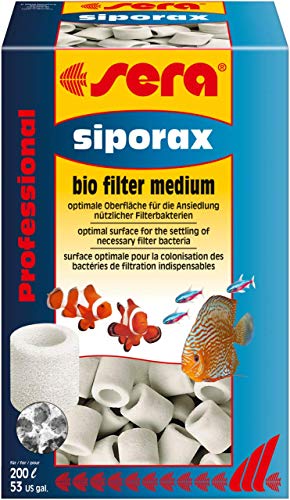 Sera siporax 15 mm Excelente Filtro de Acuario Medios 1 litro 290g