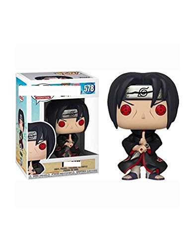 SHDBHD ¡Popular! Animación: Naruto Shippuden, Uchiha Itachi Figura de Vinilo Coleccionable de Juguete Multicolor, Itachi con Kunai