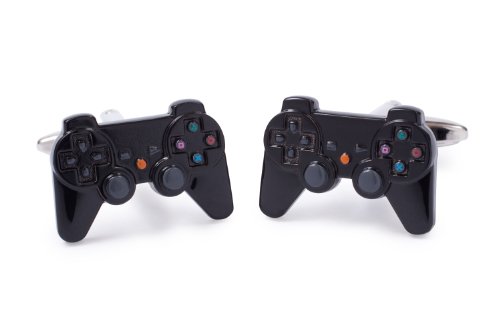 SoloGemelos - Gemelos Mando Playstation Negro - Negro - Hombres - Talla Unica