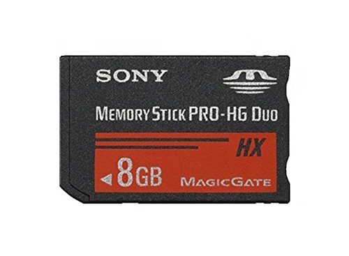 Sony MSHX8A-PSP - Tarjeta de Memoria Memory Stick Pro-HG Duo HX, 8 GB