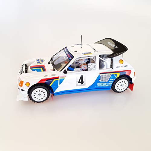 SRC- Peugeot 205 T16 EVO2 Kankkunen/Piironen Swedish Rally 86 Slot Car (03704)