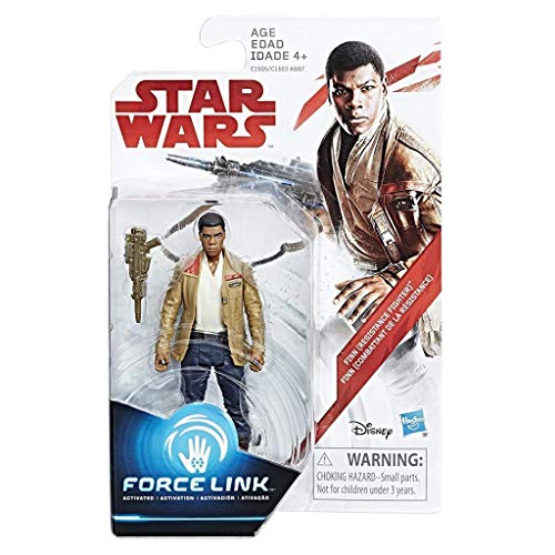 Star Wars - SW Colección 1 - 9 CM. Finn (Resistence Fighter) (Hasbro)