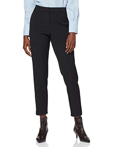 Tommy Hilfiger Fauna Slim Pant Pantalones, (Meteorite Bav), 42 (Talla del Fabricante: 12) para Mujer