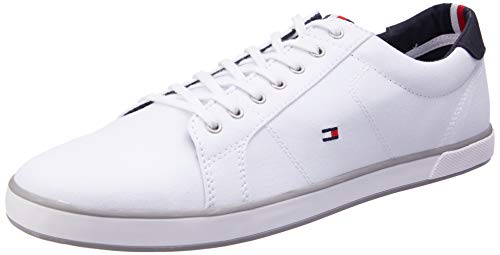 Tommy Hilfiger H2285ARLOW 1D, Zapatillas Hombre, Blanco (Bianco), 43 EU