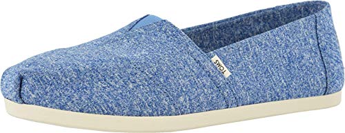 TOMS - Womens Alpargata Espadrille, Size: 5 B(M) US, Color: Val Blue Repr Melange Knit