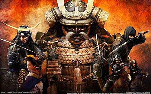 Total War Shogun 2 1000 Piezas Puzzle para Adultos,Materiales Reciclables De Primera Calidad E Impresión De Alta Definición, Regalos para Amantes O Amigos, 75 X 50 Cm