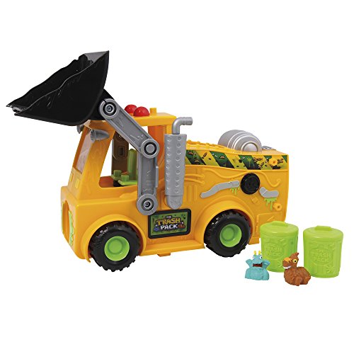 Trash Pack - Vehículo Bulldozer y 2 Figuras (Giochi Preziosi 06836)