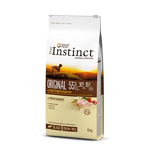 True Instinct Original - Nature's Variety - Pienso para Perros Adultos Medium-Maxi con Pollo - 12kg