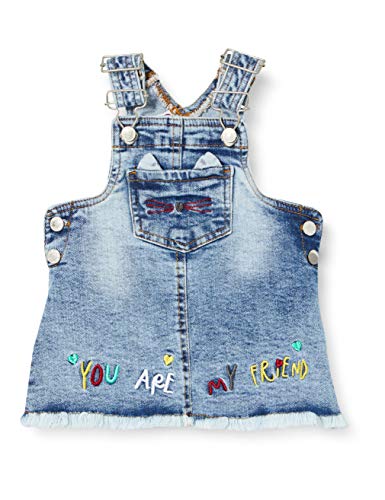 Tuc Tuc Pichi Denim AMAZIN Friends Vestido Informal, Azul, 9M para Bebés