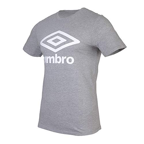 Umbro Fw Logo Cotton tee Camiseta, Gris (Grey Marl 263), X-Large (Tamaño del Fabricante:XL) para Hombre
