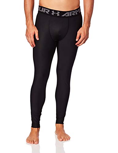 Under Armour Heatgear 2.0 Leggings, Hombre, Negro (Black/Graphite (001), M