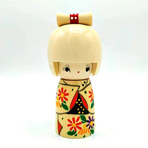 Usaburo Kokeshi Hanakasumi, Muñeca Tradicional Japonesa