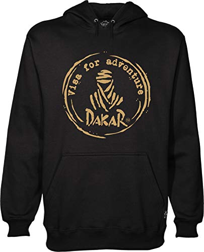 vestipassioni Dakar Paris - Sudadera con capucha Negro L