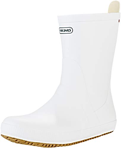 Viking Seilas, Botas de Agua Unisex adulto,Blanco (White 1) 38 EU