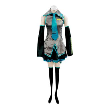 VOCALOID,Hatsune Miku Cosplay Traje, tamaño S (altura 154-157 cm, peso 40-45 kg)