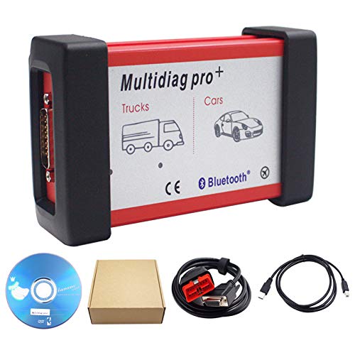 WYYHAA OBD2 Coche Diagnóstico Escáner, Calidad Multidiag + Herramienta Usado para Profesional TCS CDP Pro Plus Bluetooth De Automóviles Y Camiones Auto OBDII