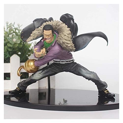 XIAOGING Anime Figura 15cm Anime One Piece Figura de acción Sir Crocodile PVC Colección de PVC Modelo Juguetes