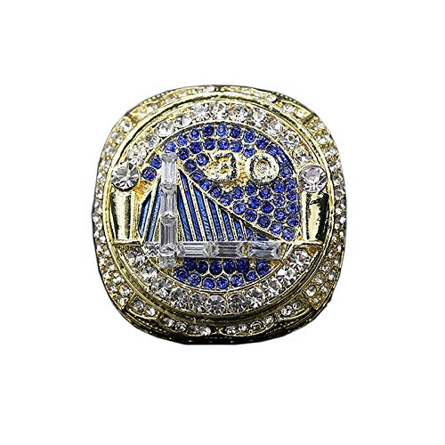 YMQUU Anillos de Regalo de Boyfriend, 2018 Baloncesto Golden State Warriors Championship Relple Ring, versión de Curry MVP 11