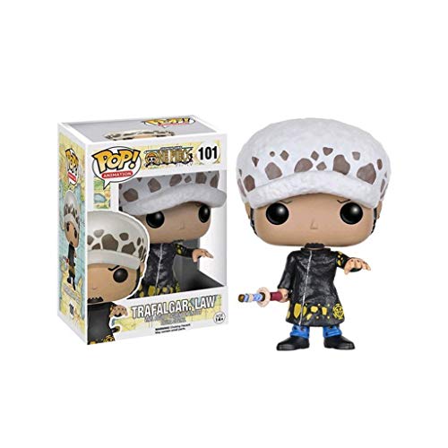 YYBB Pop Animación: One Piece - Trafalgar.Law Vinil Figura Exclusiva Figura Coleccionable, Multicolor Figurines