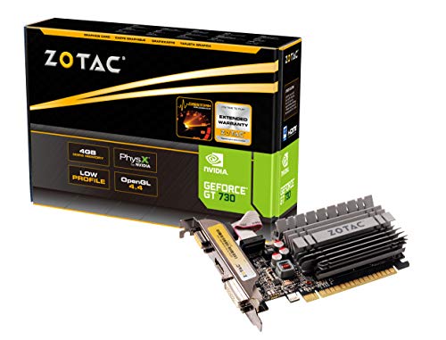 ZOTAC GeForce GT 730 Tarjeta gráfica - GF GT 730 - 4 GB