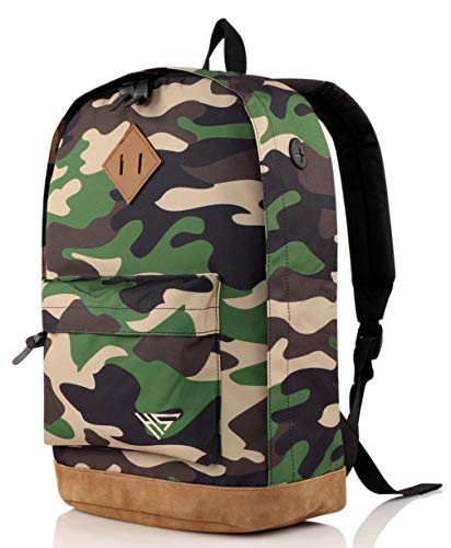 936Plus Mochila Universidad, para portatil 15.6 Pulgadas, 26 litros, Camuflaje