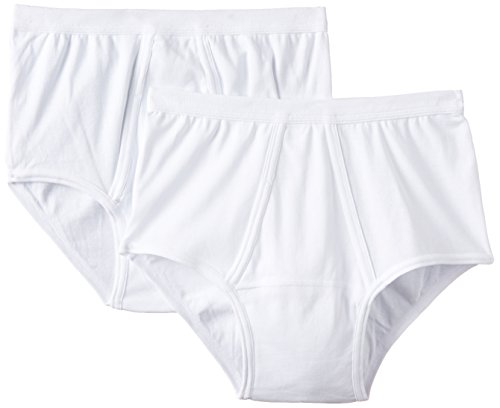 Abanderado CLÁSICO, Slip abierto Hombre, Blanco, 60/XXL (pack de 2 unidades)