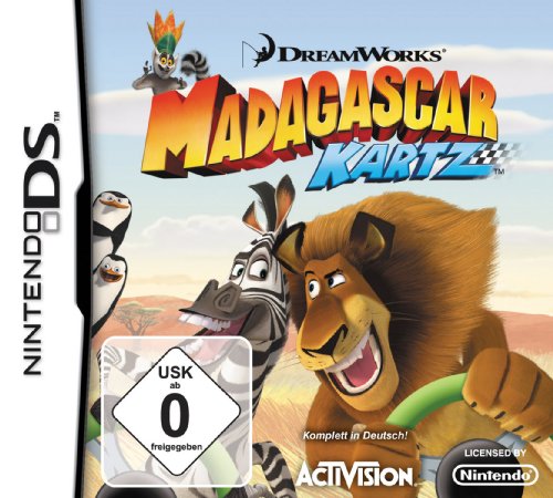 Activision Mad Karts of Madagascar (DS) - Juego (Nintendo DS, Racing, RP (Clasificación pendiente))