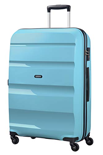 American Tourister Bon Air - Spinner Large Equipaje de Mano, 75 cm, 91 Liters, Azul (Blue Topaz)