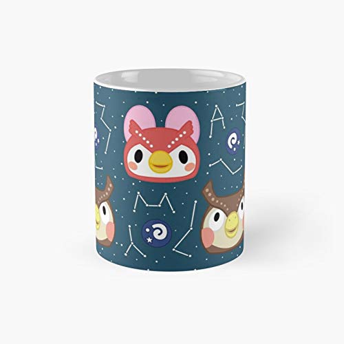 Animal Crossing - Celeste And Blathers Classic Mug 11 Oz.