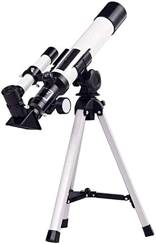 AQWESD Telescopio para Principiantes para astronomía, Refractor de Apertura de 40 mm Monocular de Cielo de Vidrio Totalmente Revestido Monoscopio para niños Alcance Compacto de localización Espacial