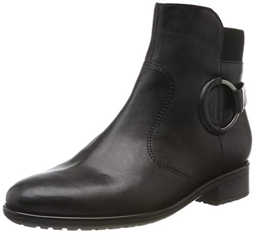 ara Liverpool 1249514, Botines Mujer, Schwarz, 37.5 EU