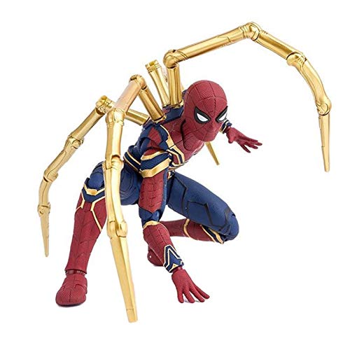 Avengers Toys -Marvel Avengers Infinity War Iron Spiderman AMP Etapa 15cm Spider Man Super Hero Figura Modelo Juguetes for niños