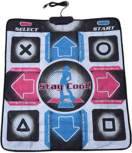 AZUOYI Dance Pad para Niños/Adultos Antideslizante Durable, Resistente al Desgaste, Step Pad, Juego de Música, Manta de Baile con USB para PC/Windows, Regalo para Niño