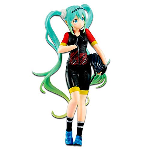 Banpresto-82747 Hatsune, Figura de Accion, Estatua EXQ Racing Miku, Color (Bandai 82747)