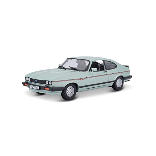 Bauer Spielwaren 18-21093 Ford Capri '83 - Coche a Escala 1:24, Color Verde